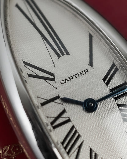 Cartier Baignoire Allongee in 18K Solid White Gold Quartz Made in France 2604 W1537736