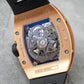 Richard Mille Factory Set Diamonds in 18K Solid Rose Gold RM010 RM10 RM 010 10