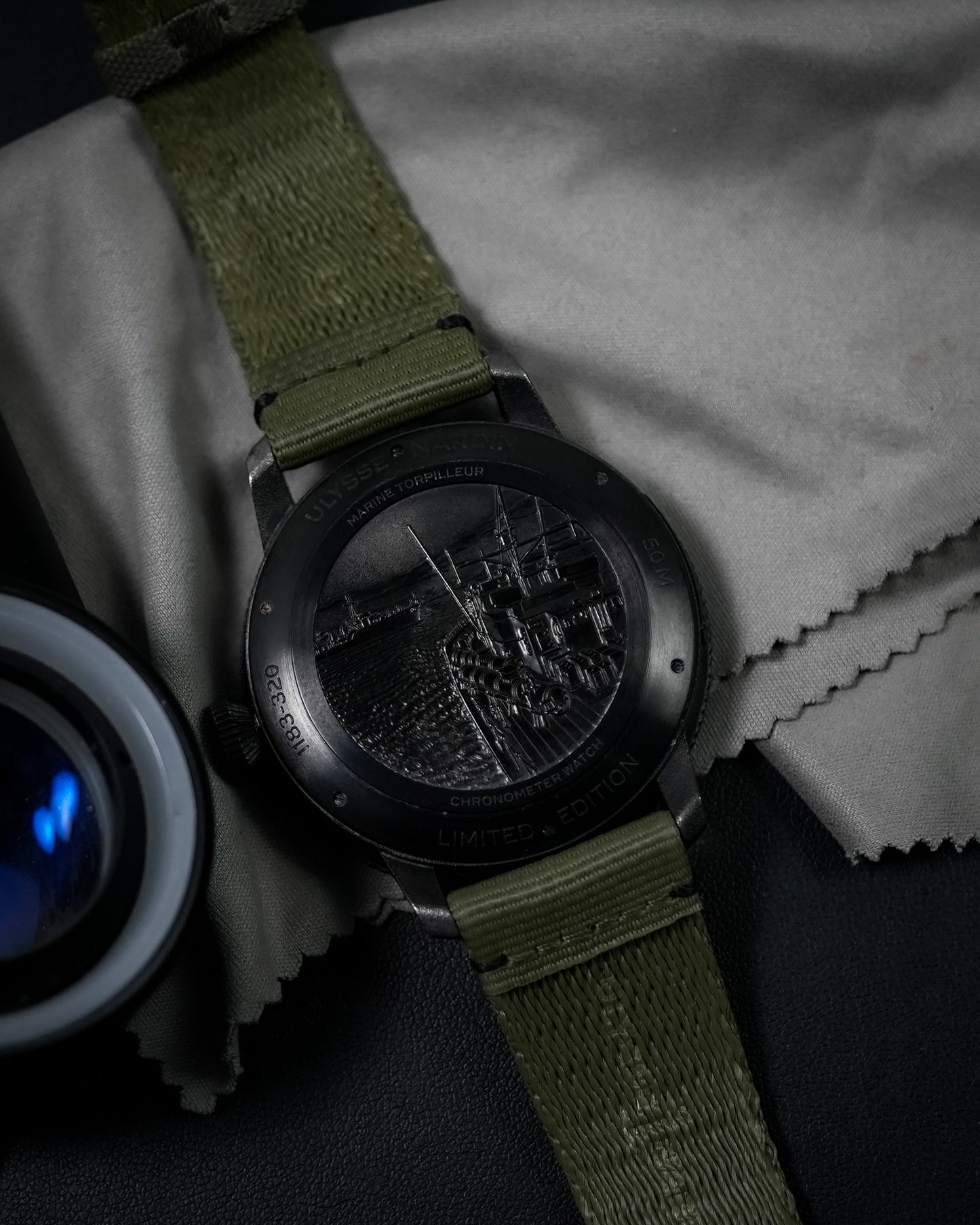 Ulysse Nardin Marine Torpilleur DLC Coated Limited Numbered Edition 300 Pieces 1183-320LE/BLACK 1183-320