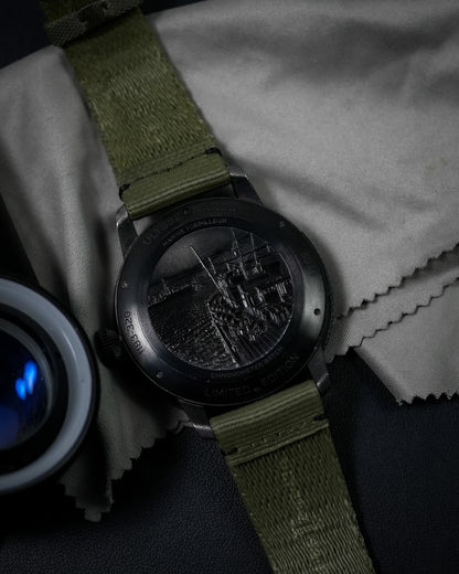 Ulysse Nardin Marine Torpilleur DLC Coated Limited Numbered Edition 300 Pieces 1183-320LE/BLACK 1183-320