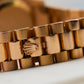 Rolex Datejust Ladies Roman Factory Diamonds Chocolate Dial in 18K Solid Rose Gold Lady 179175
