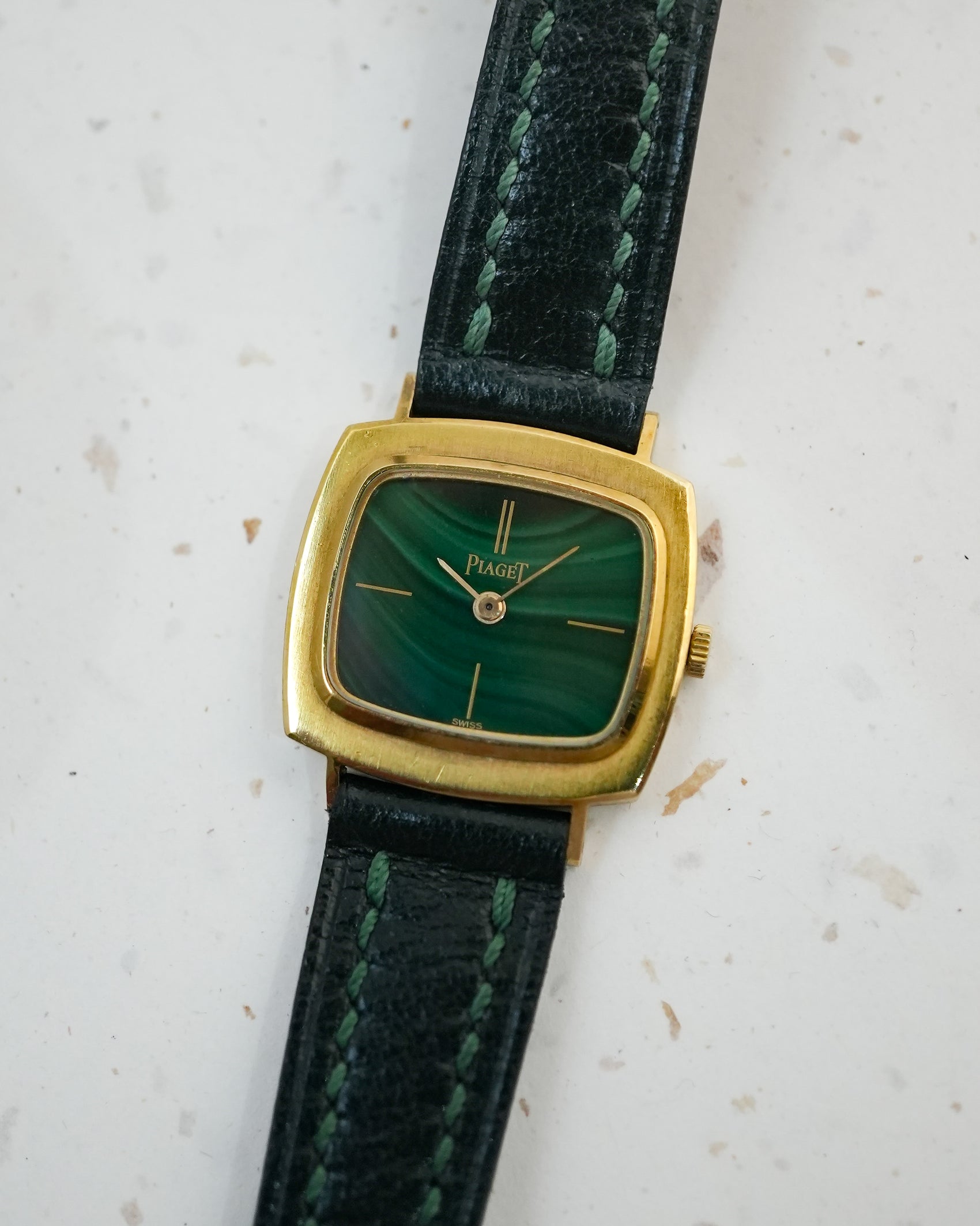 Piaget Malachite in 18K Solid Yellow Gold Manual Winding 23mm 9562