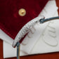 Cartier Baignoire Allongee Factory Diamonds France Dial in 18k Solid White Gold 2514