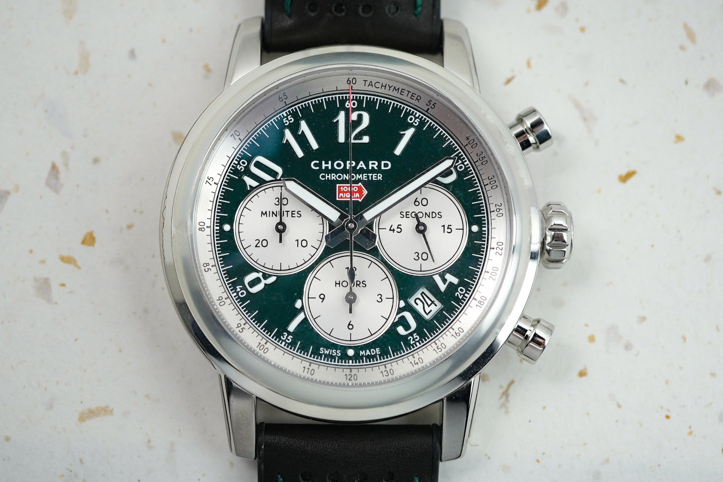 Chopard Mille Miglia Chronograph Racing Colors Green Limited Edition 300 Pieces 168589-3009 168589