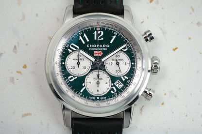 Chopard Mille Miglia Chronograph Racing Colors Green Limited Edition 300 Pieces 168589-3009 168589
