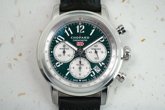 Chopard Mille Miglia Chronograph Racing Colors Green Limited Edition 300 Pieces 168589-3009 168589