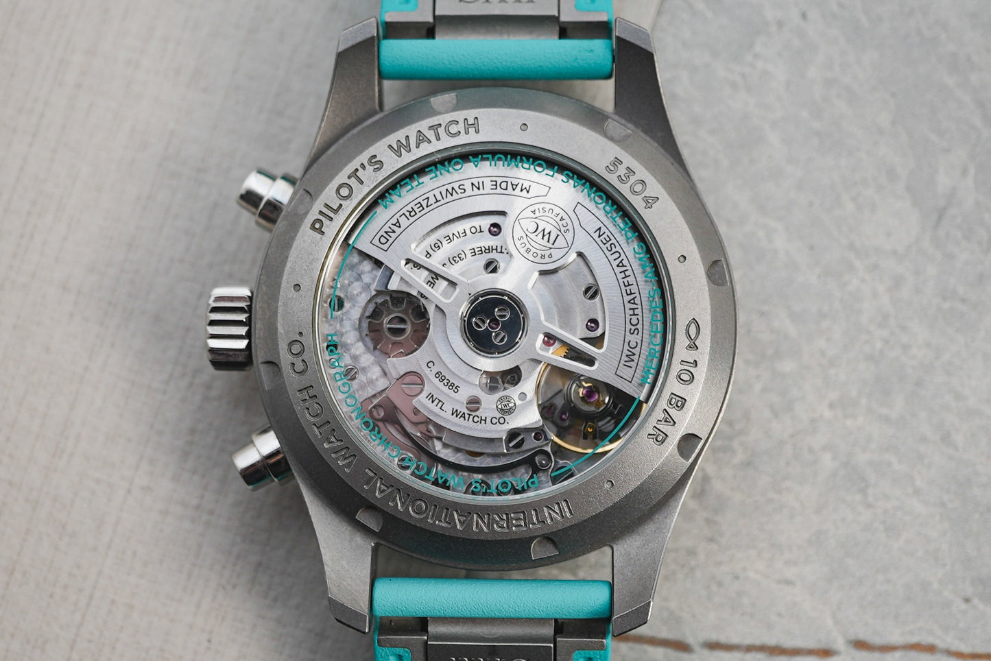 IWC Pilot Chronograph Mercedes AMG Petronas F1 41mm Titanium IW388108