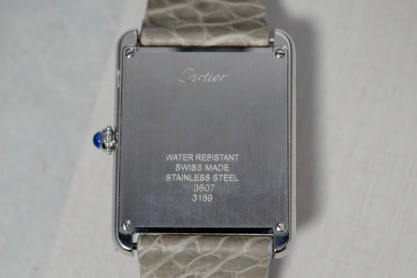 Cartier Tank Solo Python Snake 3170