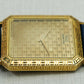 Piaget Tank Art Deco Elegance Quartz in 18k Yellow Gold 7143