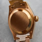 Rolex Datejust Ladies Roman Factory Diamonds Chocolate Dial in 18K Solid Rose Gold Lady 179175