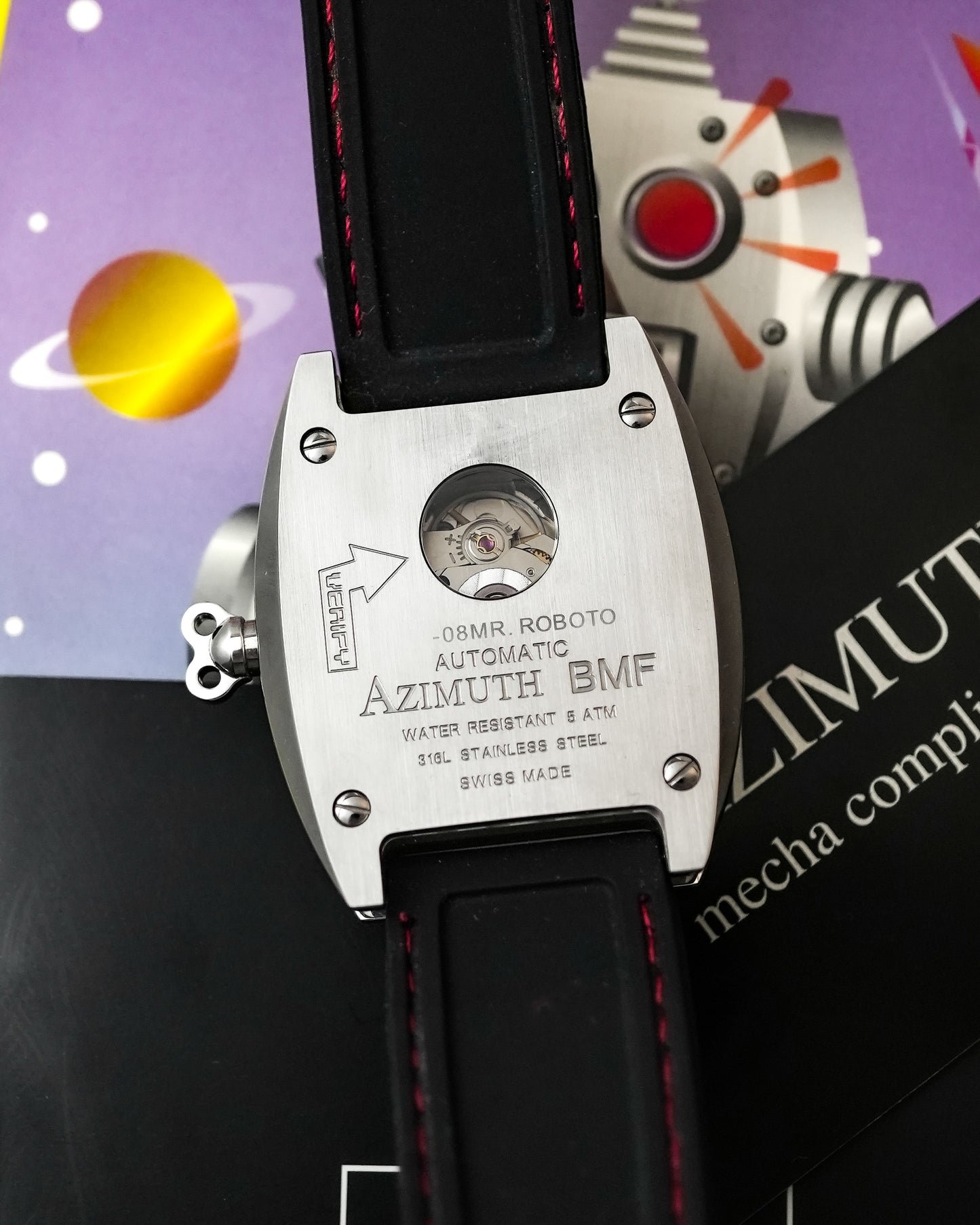 Azimuth Mr Roboto R1 Retrograde GMT