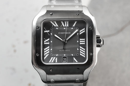 Cartier Santos De Large Grey LM ADLC WSSA0037