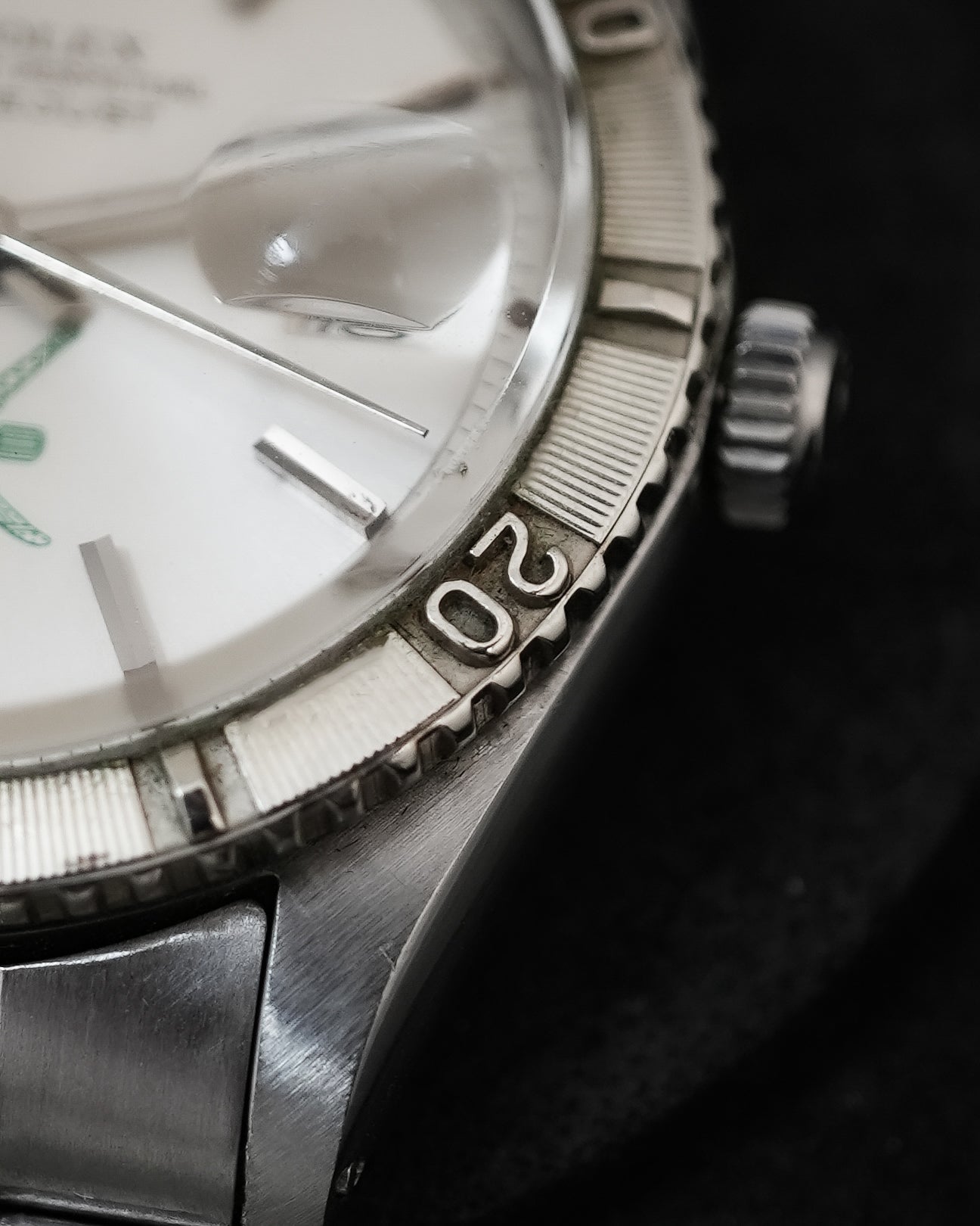 Rolex Datejust Turnograph 36mm Green Khanjar Oman Logo Emblem 1625