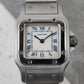 Cartier Santos Galbee Blue Roman Quartz 1565 W20017D6