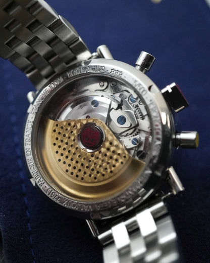 Alain Silberstein Krono 2 Bauhaus Triple Date Moonphase Limited Edition 500 Pieces