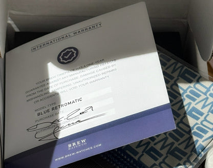 Brew Retromatic Blue Universal