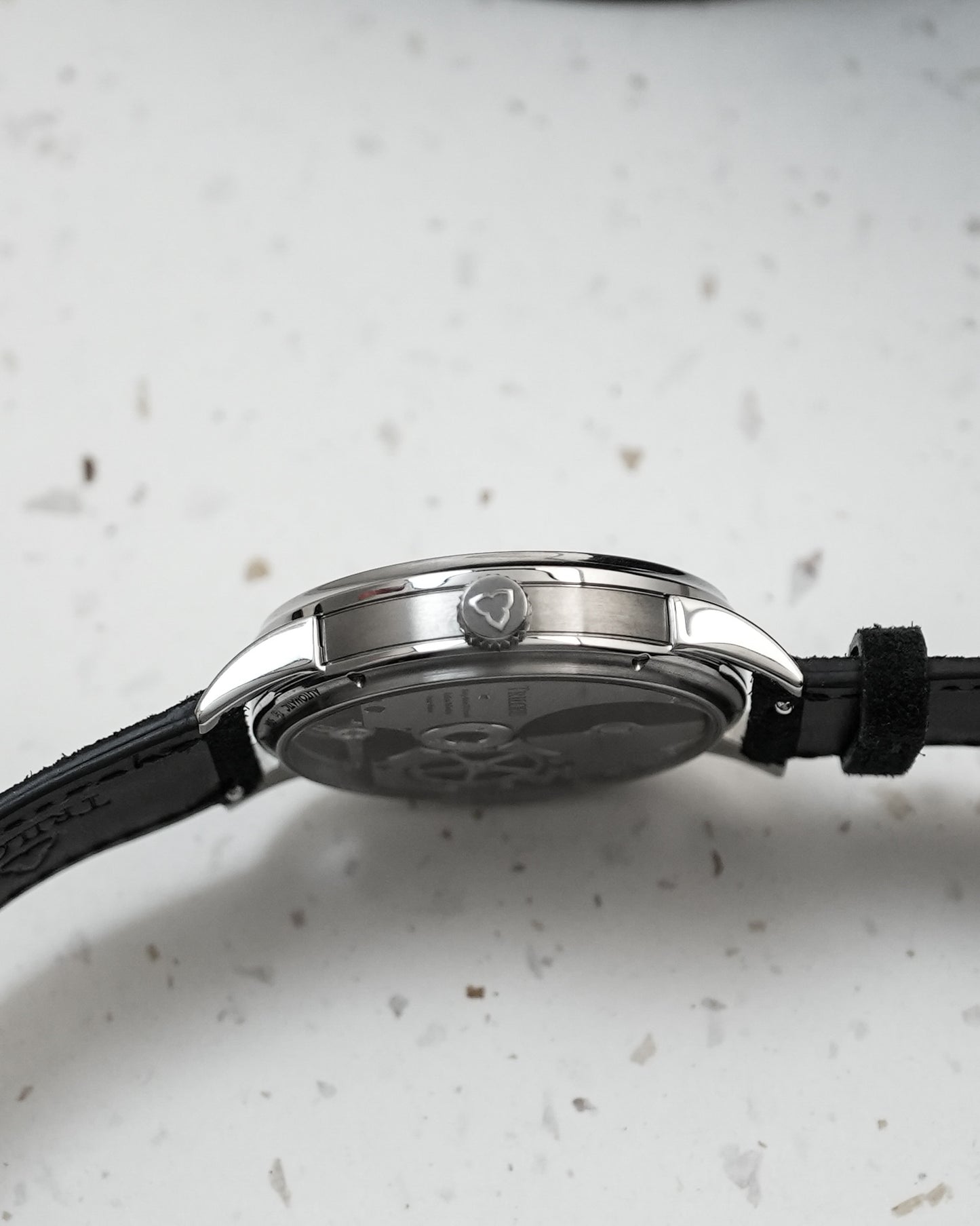 Trilobe Nuit Fantastique Grained Black Titanium 39mm NF06NAG