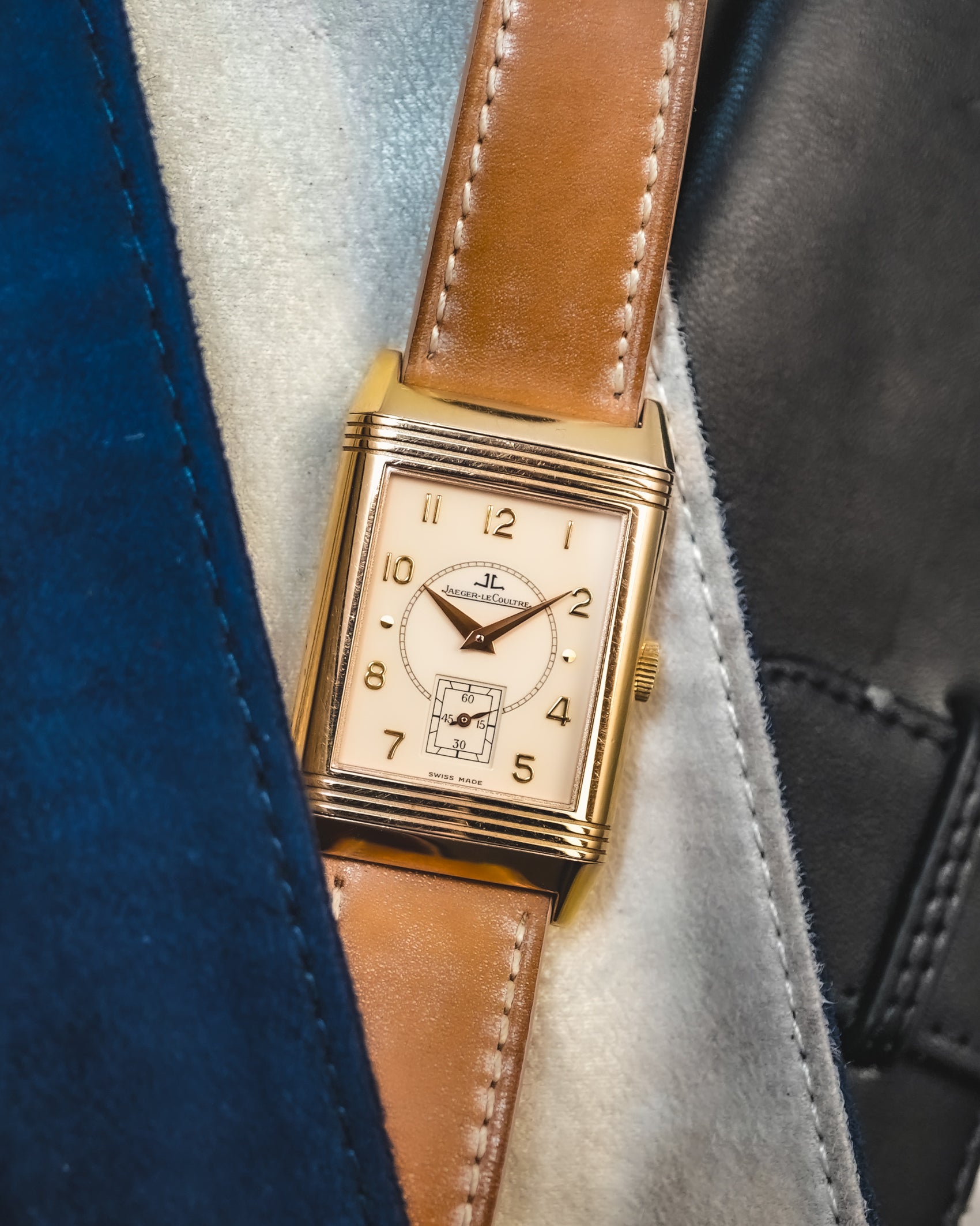 Jaeger LeCoultre JLC Reverso Enamel Monoface Limited Edition 120 Pieces in 18K Solid Rose Gold 270.2.62