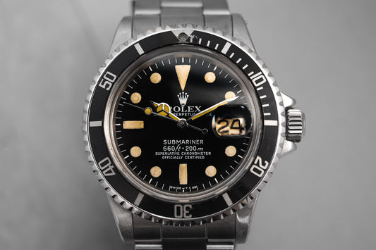 Rolex Submariner Date Tritium Matte Dial 1680
