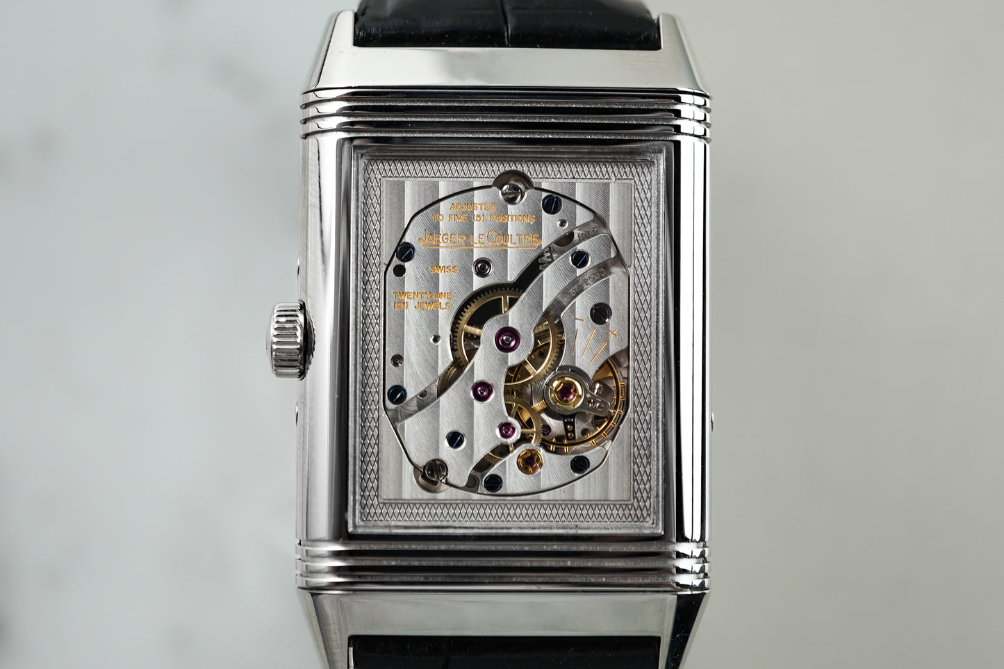 Jaeger LeCoultre JLC Reverso Grande Triple Calender Moonphase Clear Caseback Q3758420 273.8.84