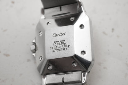 Cartier Santos Carree Two Tone Yellow Gold Automatic 2961