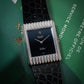 Rolex Cellini in 18K Solid White Gold “ Mirror Black “ Dial 4016