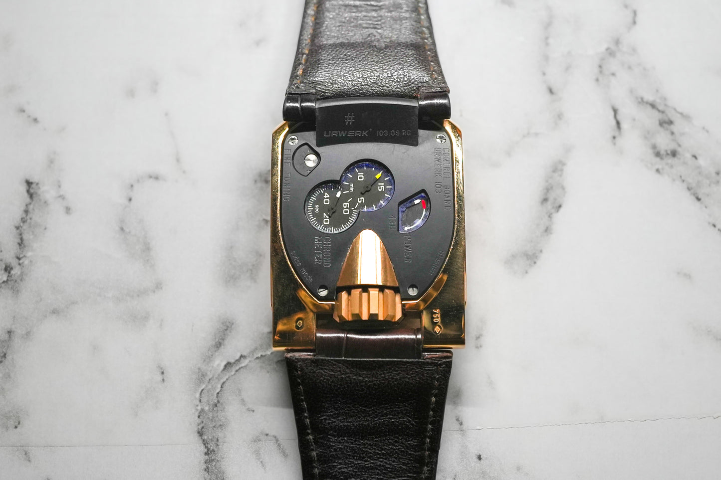 Urwerk UR103 Targa in 18K Solid Rose Gold 103.09