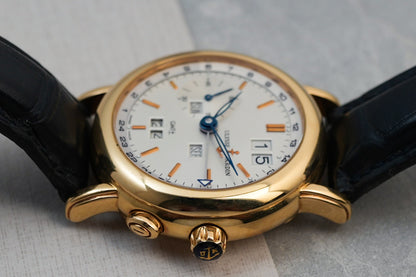 Ulysse Nardin GMT Perpetual in 18K Rose Gold 326-22