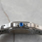 Cartier Santos Galbee Blue Roman Quartz 1565 W20017D6