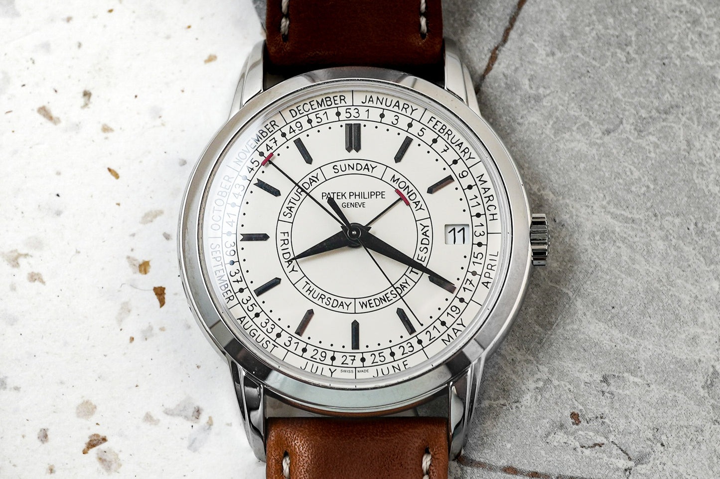 Patek Philippe Calatrava Weekly Calender Complications 5212 5212A 5212A-001