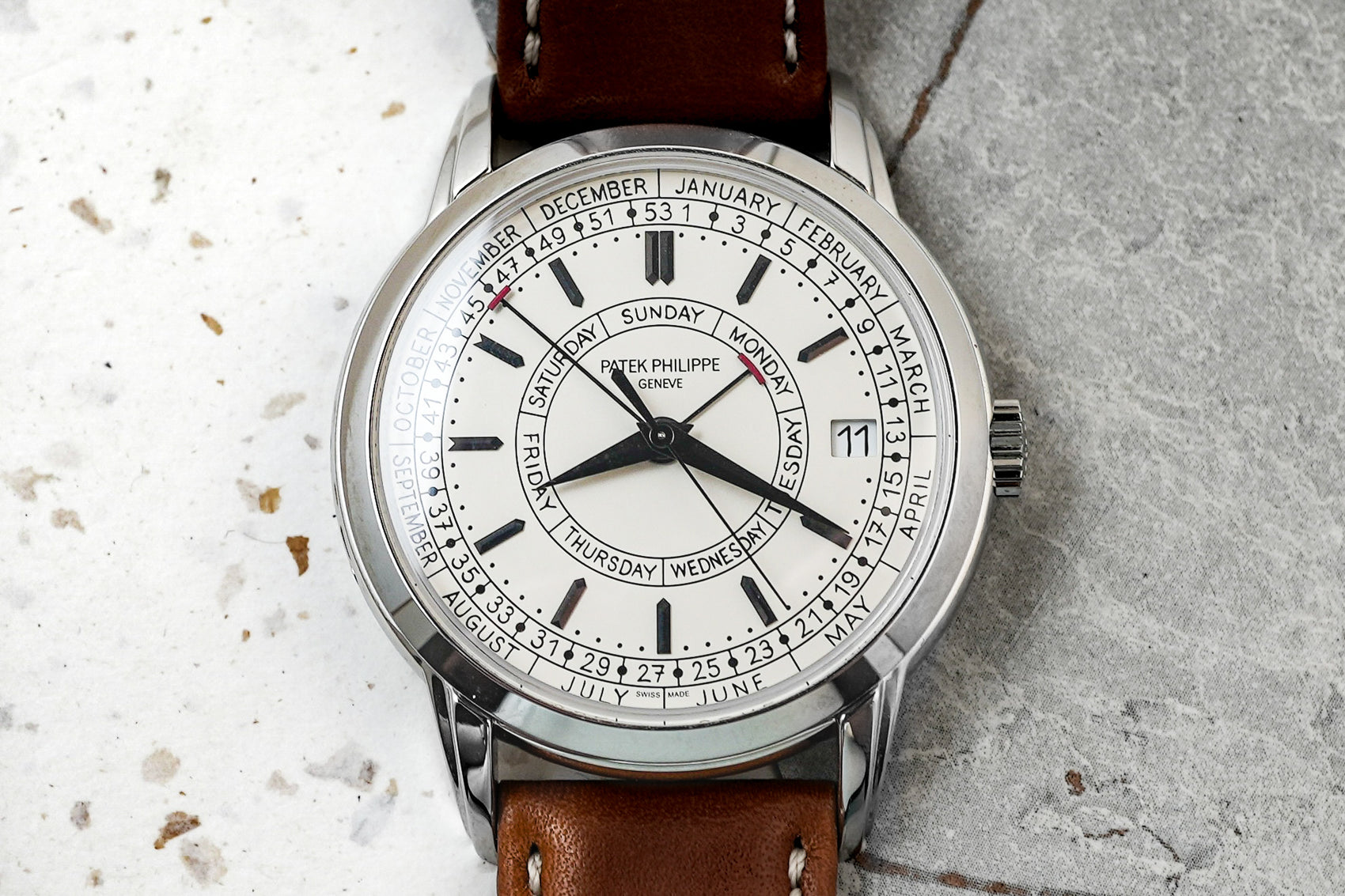 Patek Philippe Calatrava Weekly Calender Complications 5212 5212A 5212A-001
