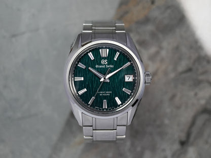 Grand Seiko Green Birch Evolution 9 Collection Boutique Exclusive SLGH011