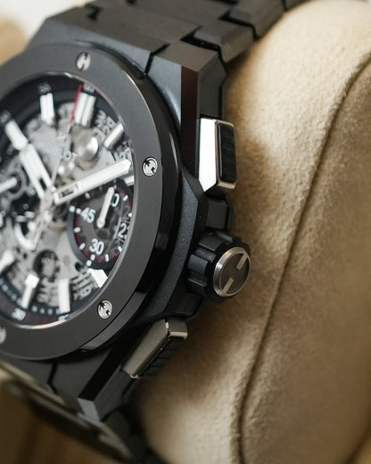 Hublot Big Bang Black Magic Integrated Bracelet Skeletom Ceramic 42mm 451.CX.1170.CX