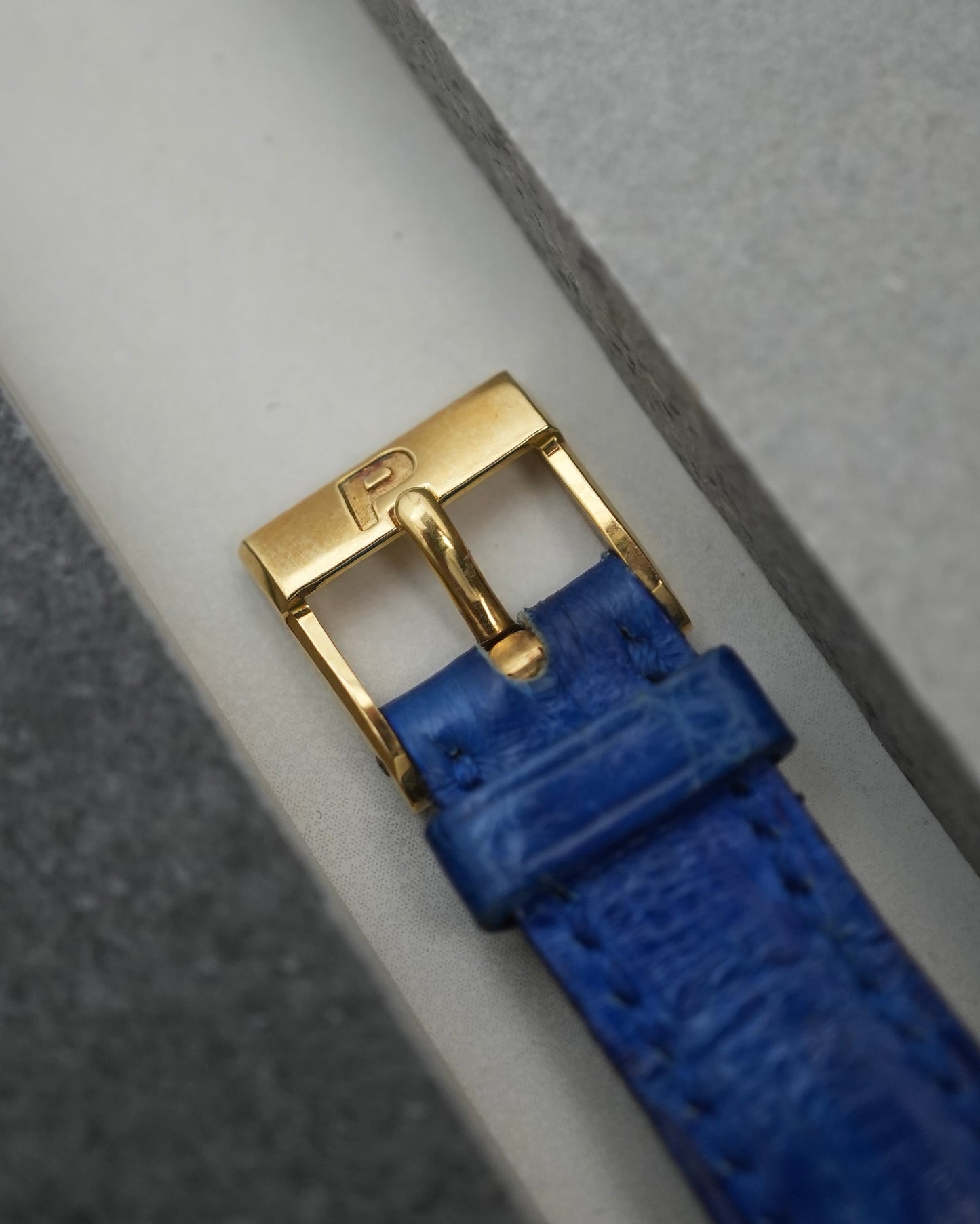 Piaget Protocole Lapis Gold Ribbed 18K Solid Yellow Gold 4154