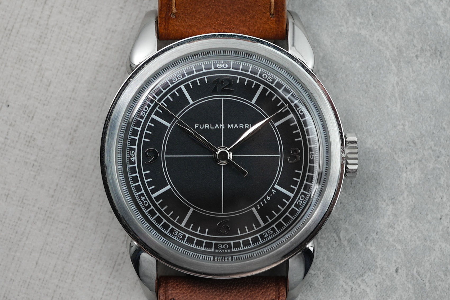 Furlan Marri Black Sector 38mm Automatic 2116-A 2116
