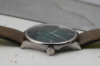 H Moser & Cie Venturer Small Seconds Green 43mm in Solid 18K White Gold 50 Pieces Limited Edition 2327-0209