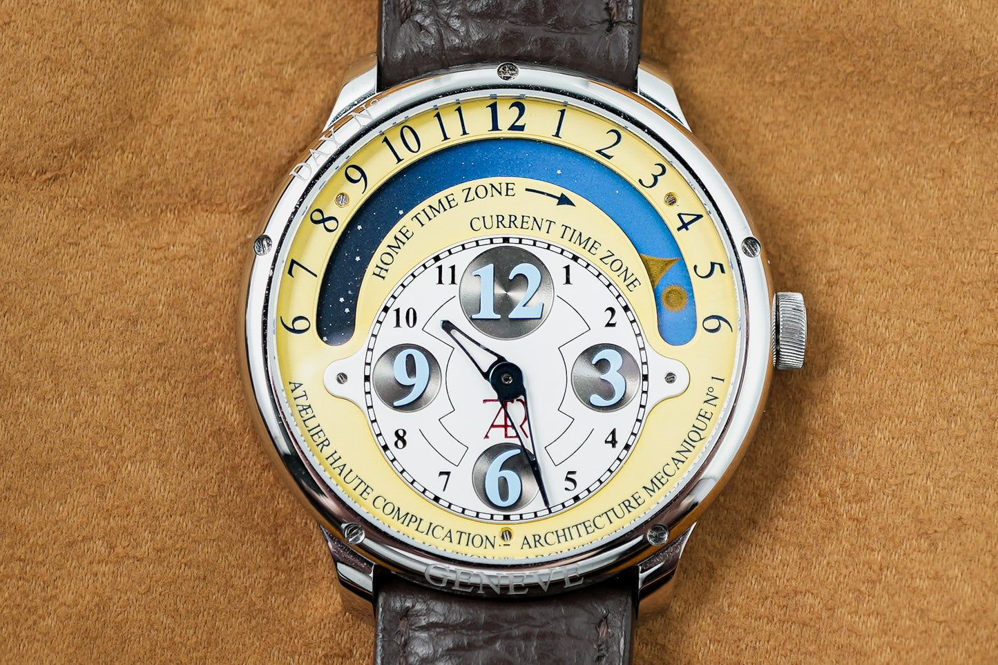 Ataelier Haute Complicate Dual Time Day and Night Limited Numbered Edition 69 Pieces