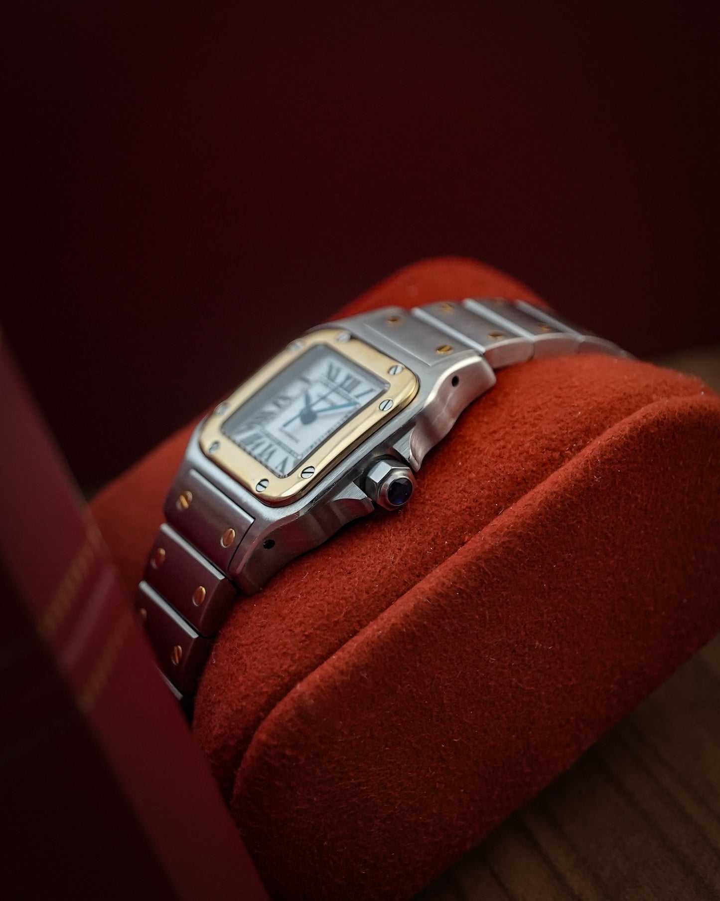 Cartier Santos Galbee Two Tone SM Automatic 2423 W20057C4