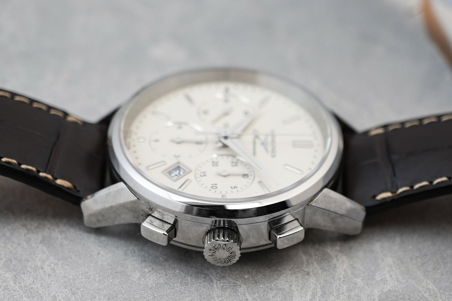 Longines Flagship Chronograph Heritage Column Wheel Automatic 40mm L2.749.4.72.2 L27494722