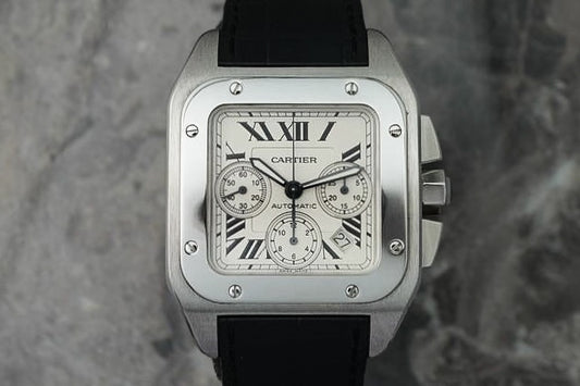 Cartier Santos 100 Chronograph XL 41mm W20090X8 2740
