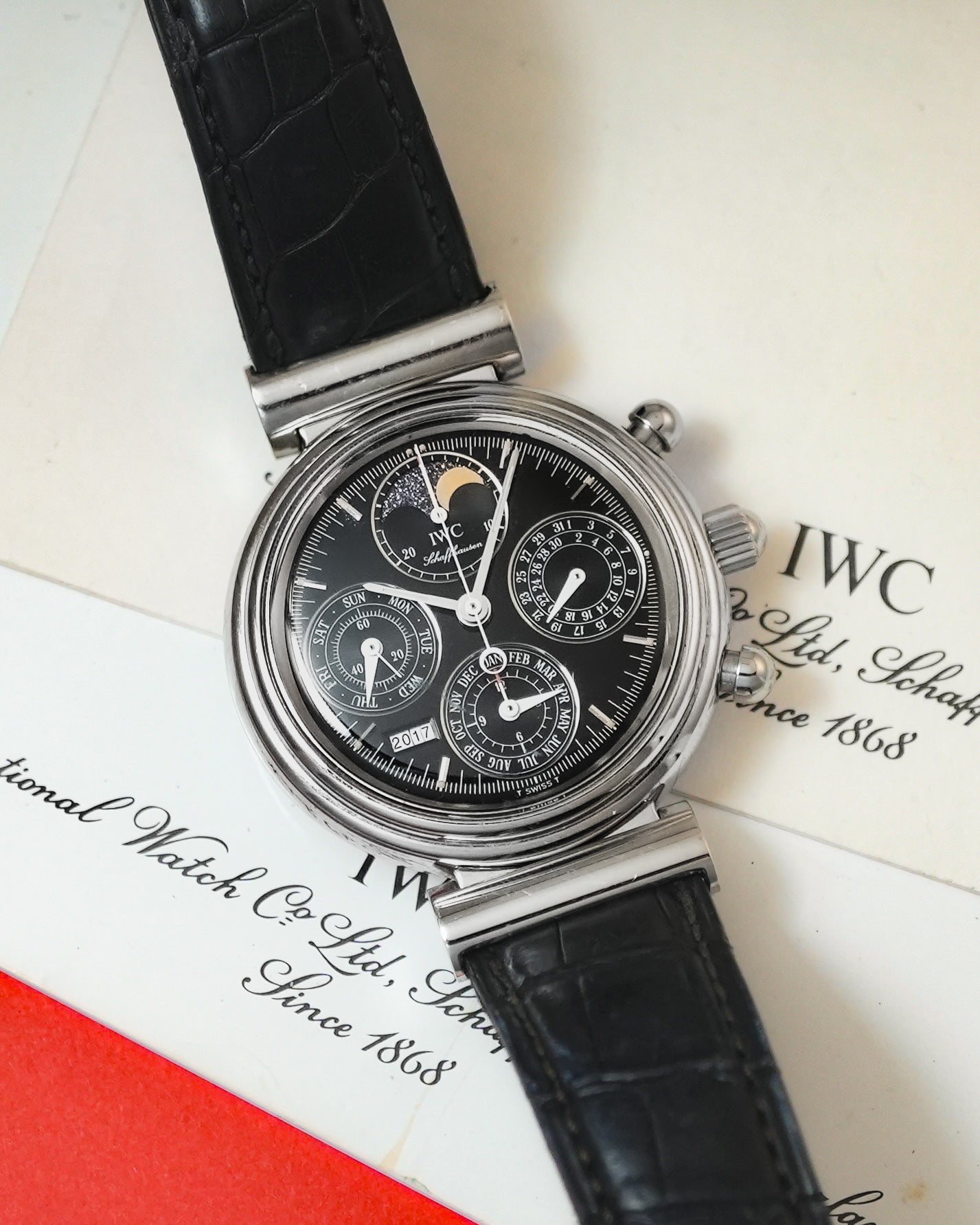 IWC Da Vinci Perpetual Calender Moonphase IW3750