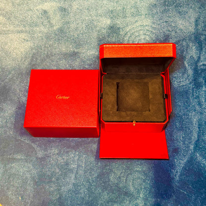 Cartier Tank Must De Burgundy Red Quartz WSTA0054 - Full Set with Box and Papers