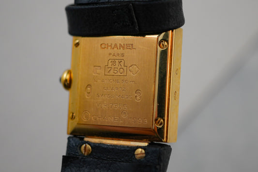 Chanel Matelasse in 18K Solid Yellow Gold Women Ladies H0109