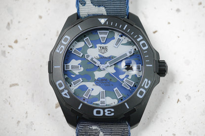 Tag Heuer Aquaracer Camouflage 300M Calibre 5 PVD Titanium WAY208D.FC8221 WAY208D
