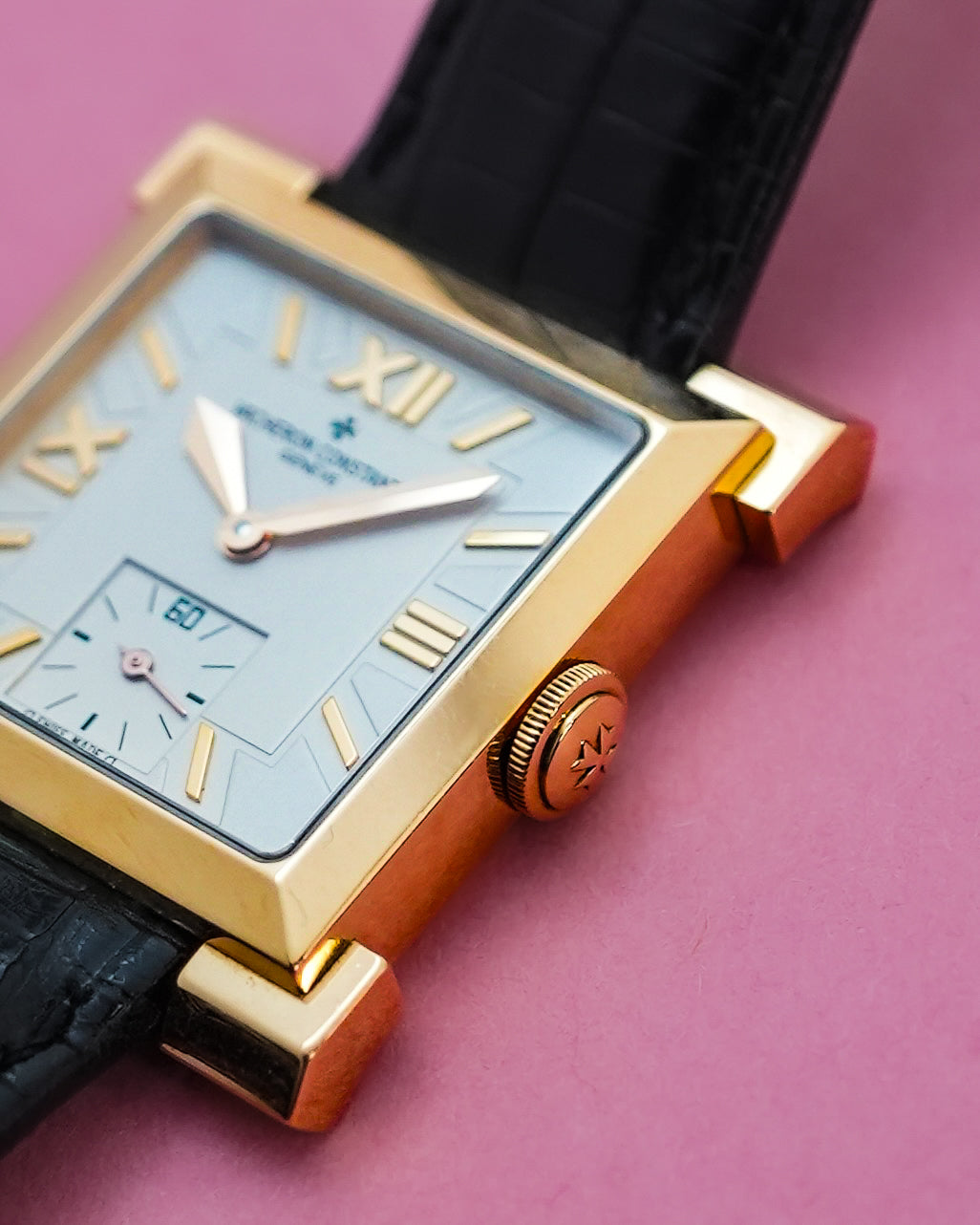 Vacheron Constantin Historique Carre Numbered Limited 600 Pieces in Solid 18K Yellow Gold Historiques 91030