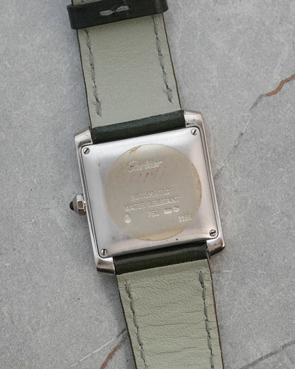 Cartier Tank Francaise in Solid 18K White Gold 2366