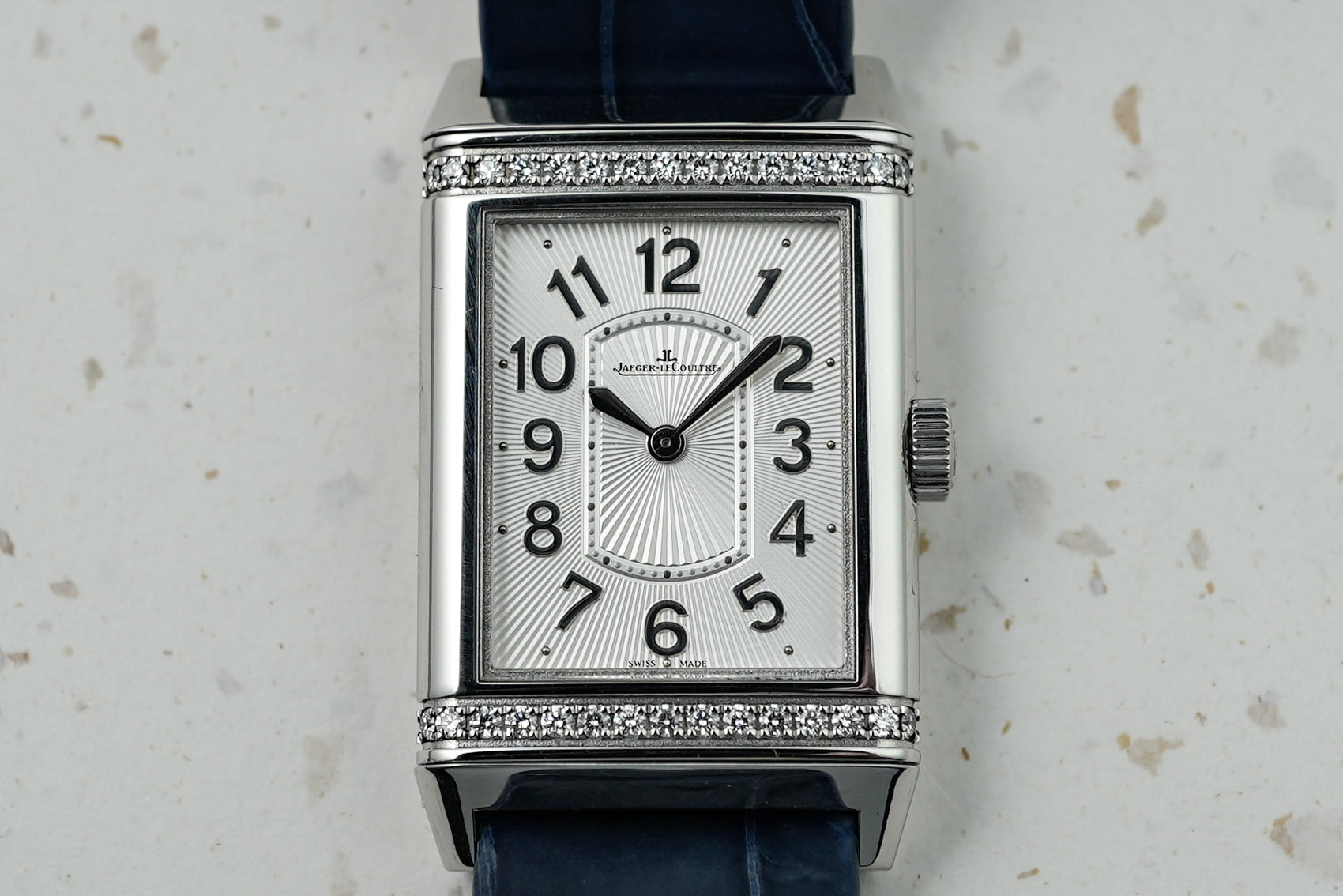 Jaeger Le Coultre JLC Reverso Grande Ultra Thin with Factory Diamonds Q3208423 268.8.86