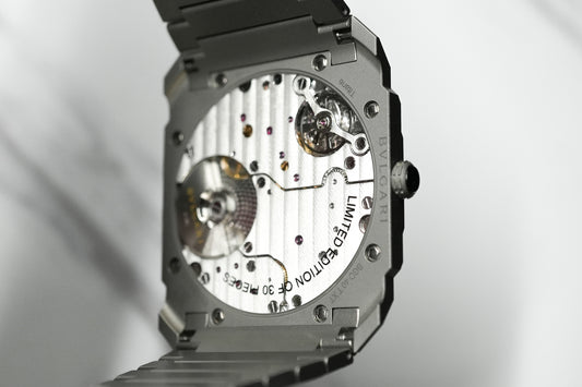 Bulgari Octo Finissimo Tattoo Acqua Chronopassion Titanium Limited Edition 30 Pieces Bvlgari 103707 BGO40TXT