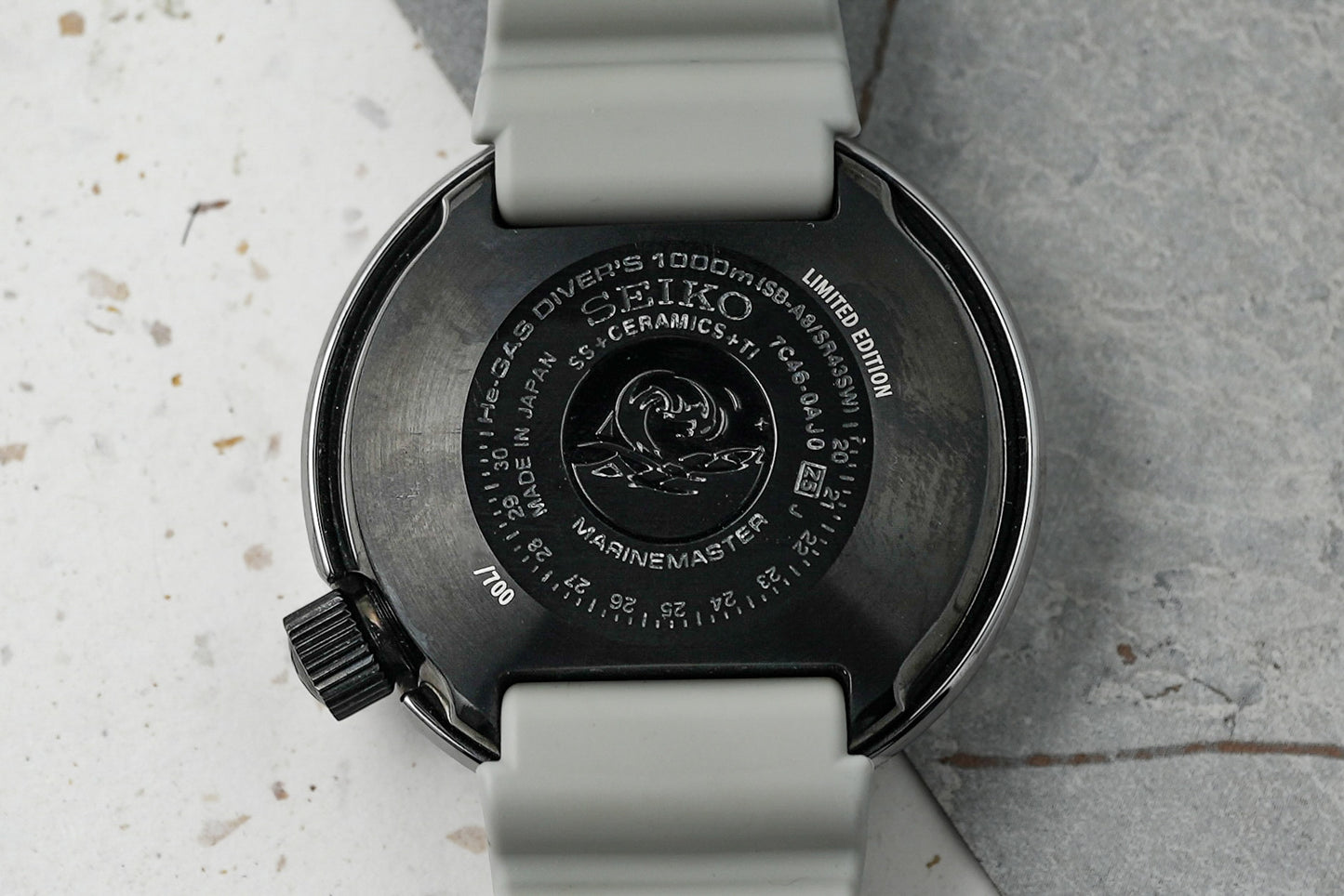 Seiko Marinemaster Prospex Tuna Titanium SBBN029