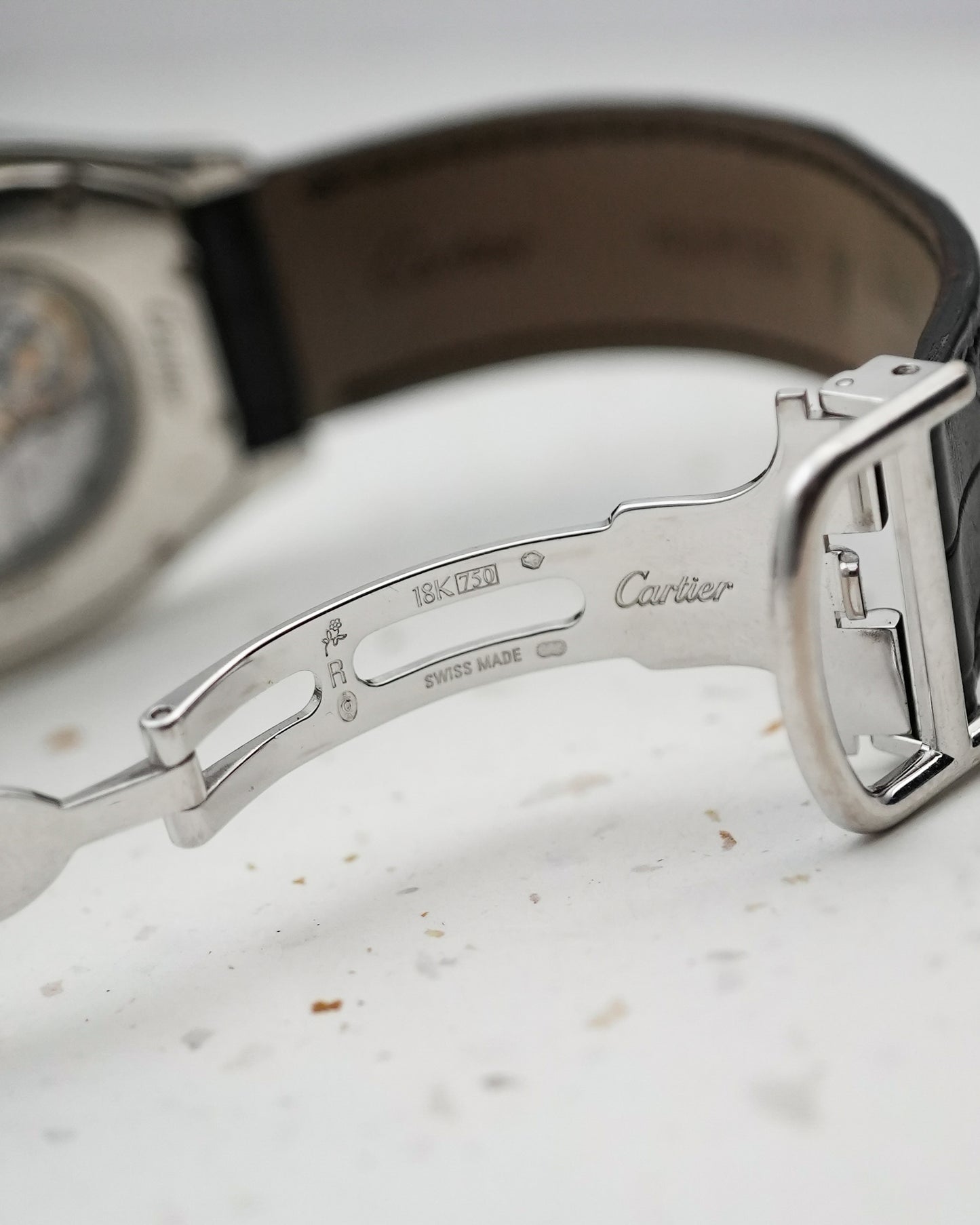 Cartier Tortue CPCP Prive Paris Collection in Platinium 2518D W1546151